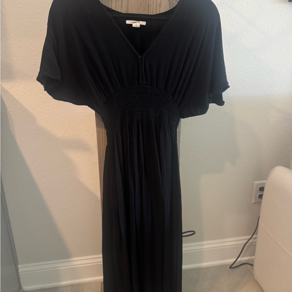 Roxie Black Maxi Dress